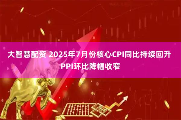 大智慧配资 2025年7月份核心CPI同比持续回升 PPI环比降幅收窄